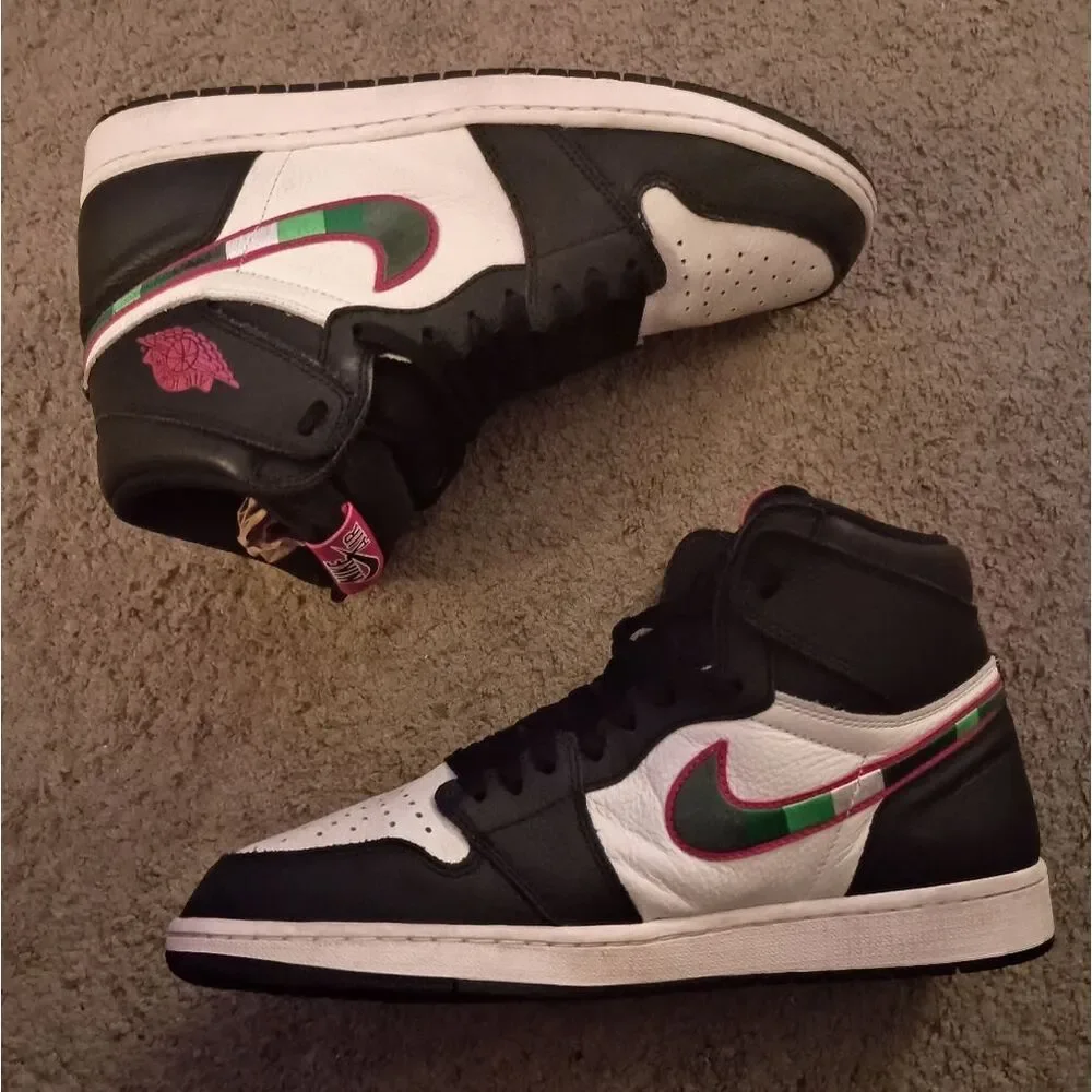 Jordan 1 Hi Sports Illustrated Men's Size 13 PRE-OWNED WITH EXTRA LACES & BOX